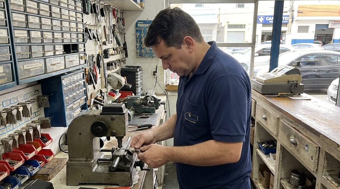 Confecção de Chave Automotiva profissional em Goiânia‑GO