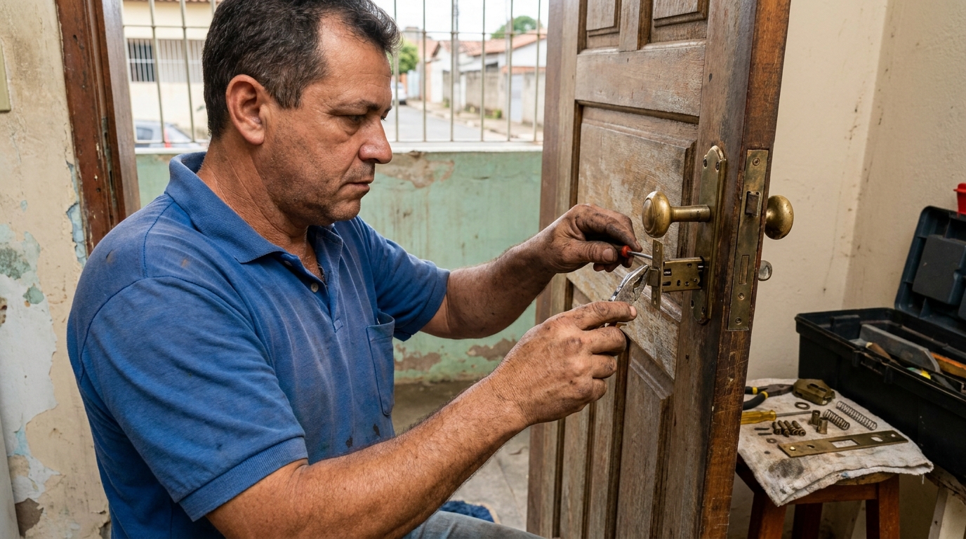 Conserto de Fechadura Residencial perto de mim em Goiânia‑GO