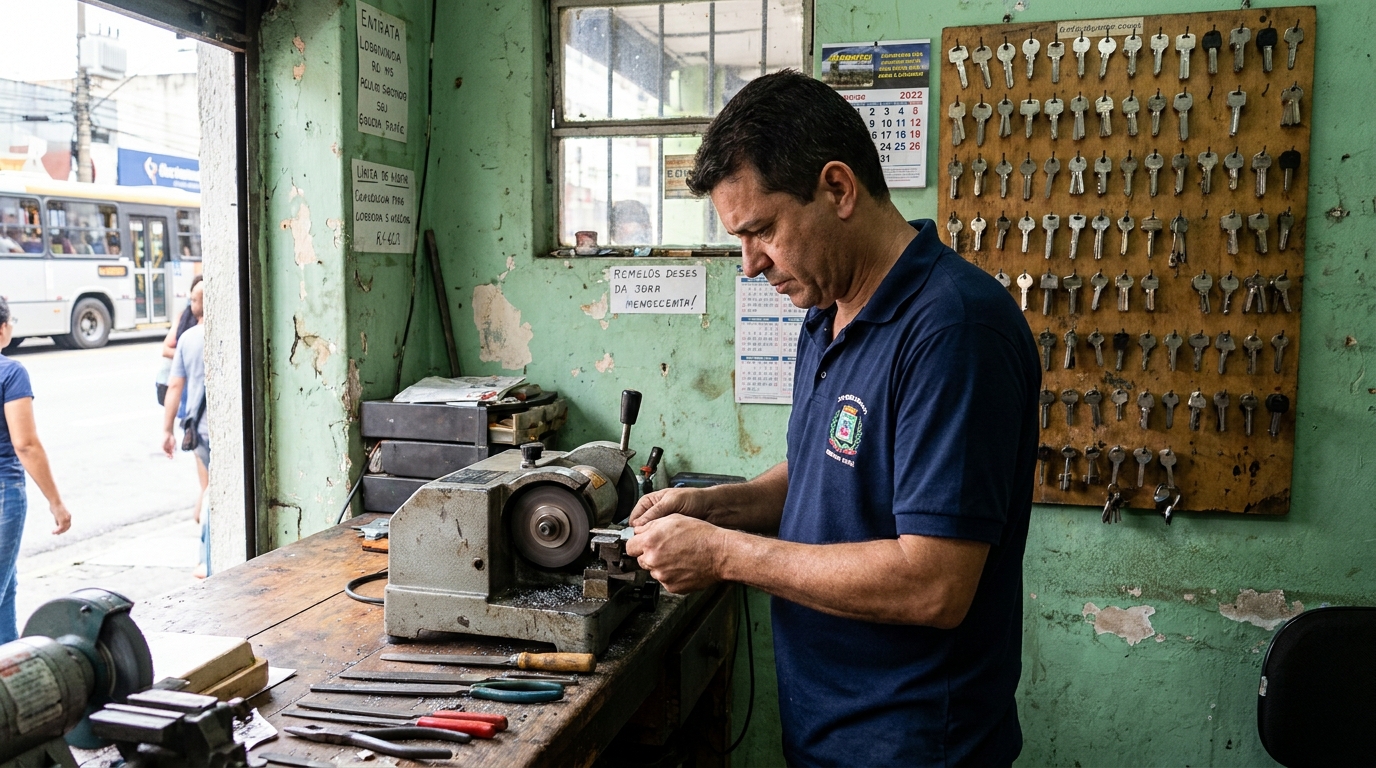 Cópia de Chave Residencial profissional em Goiânia‑GO