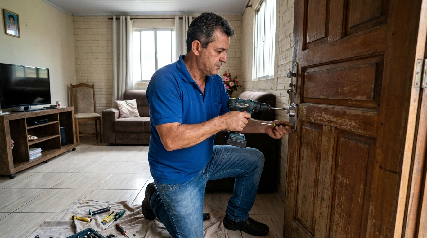 Serviço de Instalação de Fechadura Residencial em Goiânia‑GO